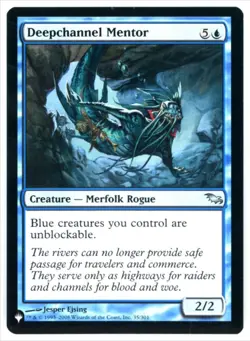 MtG The List Deepchannel Mentor Non-Foil - Image 1
