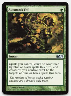 Autumn's Veil 164 Uncommon Magic 2012 (M12) Magic: The Gathering Near Mint - Image 1