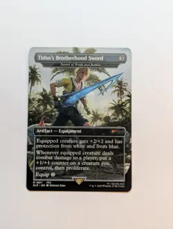 Tidus's Brotherhood Sword - Sword of Truth and Justice Secret Lair Drop Regular - Image 1