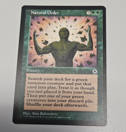Wizards of the Coast MTG Natural Order Portal 1997 EN Rare Green Sorcery Regular - Image 1