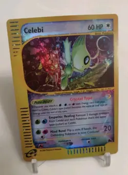 **Custom-made** Highest Quality,Holo,Crystal Celebi Skyridge "Display-card" - Image 5