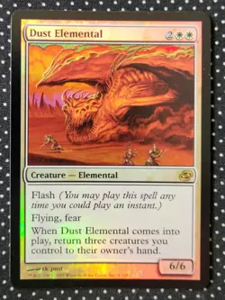 Magic: The Gathering - Dust Elemental - Planar Chaos - Foil - 5/165 - Rare - Image 1