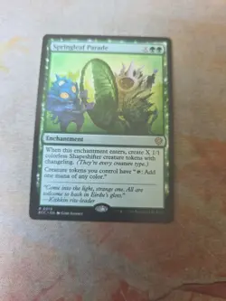 Springleaf Parade Commander Lorwyn Eclipsed MTG LP - Image 1