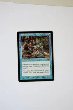 Rhystic Study Prophecy LP MTG Magic the Gathering Blue Enchantment 45/143 - Image 1
