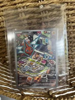 Rotom 197/182 Illustration Rare Destined Rivals Pokemon Holo Near Mint - Image 1