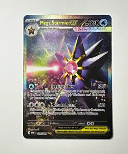 Pokemon TCG - Mega Starmie EX - Perfect Order 118/088 - Holo NM - Image 1