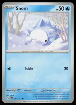 Snom 052/217 Common Ascended Heroes Pokemon Near Mint - Image 1