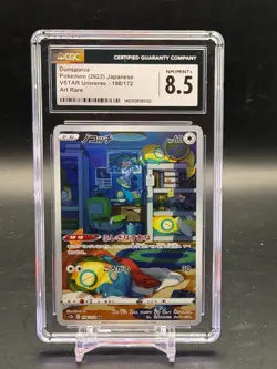 CGC 8.5 NM/MINT+ Dunsparce VSTAR Universe Art Rare Japanese 2022 Pokemon 198/172 - Image 1