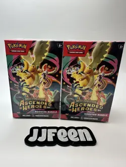 Pokemon TCG Ascended Heroes Booster Bundle Lot of 2 Sealed - Image 1