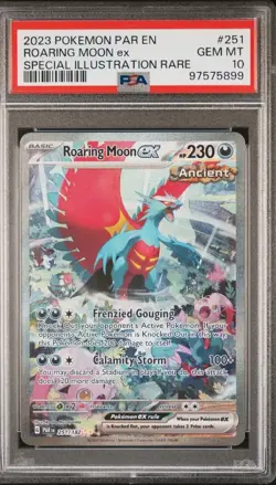 Pokemon Roaring Moon Paradox Rift EX 251/182 Special Illustration Rare PSA 10 - Image 1