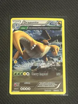 Dragonite 52/108 Roaring Skies Full Art Cosmos Holo Rare LP Swirl 🌀 Pokemon TCG - Image 1