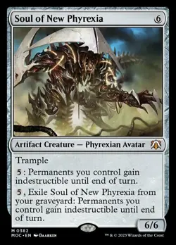 Soul of New Phyrexia x1 - Commander: March of the Machine - NM-Mint, English - C - Image 1