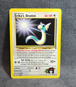 Erika's Dratini Gym Heroes 042/132 Uncommon Reg 40HP Eng Unlimited - Image 1