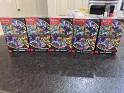 5x Pokemon Pitch Black Booster Bundles Factory Sealed Brand New - Image 1