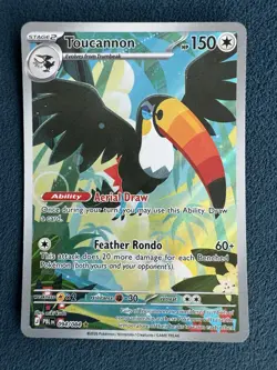 Pokemon TCG Toucannon Illustration Rare Pitch Black 094/084 - Image 1