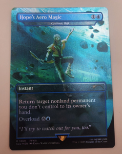 Hope's Aero Magic Foil - Cyclonic Rift Final Fantasy Secret Lair MTG - Image 3
