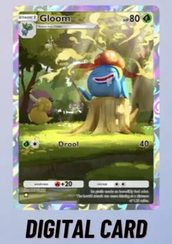 Gloom Full Art Genetic Apex Pokemon TCG Pocket 1 Star ⭐ (English) - Image 1