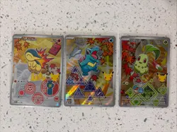 Pokemon First Partner Illustration Collection Series 2 JOHTO GEN 2 SET (NM) - Image 1