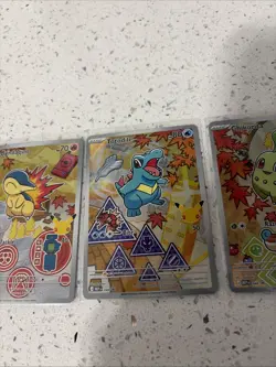 Pokemon First Partner Illustration Collection Series 2 JOHTO GEN 2 SET (NM) - Image 3