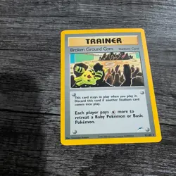 Pokemon Broken Ground Gym 92/105 R Neo Destiny Unlimited LP - Image 1