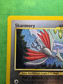 POKEMON SKARMORY UNLIMITED NEO REVELATION 23/64 RARE NEAR MINT - Image 2