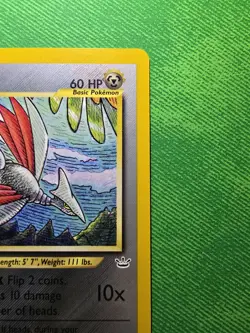 POKEMON SKARMORY UNLIMITED NEO REVELATION 23/64 RARE NEAR MINT - Image 3