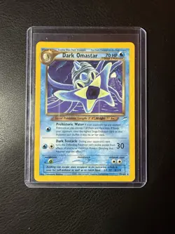 2002 Pokemon - Dark Omastar #19/105 - Neo Destiny Unlimited - Rare - NM - Image 2