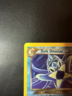 2002 Pokemon - Dark Omastar #19/105 - Neo Destiny Unlimited - Rare - NM - Image 4