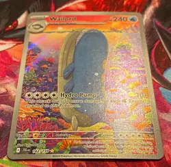 The Pokemon Company Pokemon TCG Wailord 162/159 Sv09 IR JTG NM - Image 1