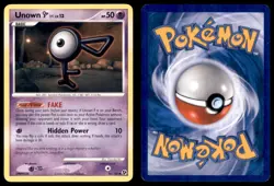 Unown [F] 56 106 UC Great Encounters Pokemon MP - Image 3