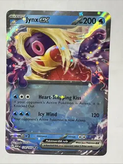 Pokemon TCG Jynx EX 124/165 Holo Double Rare Scarlet & Violet 151 - Image 2