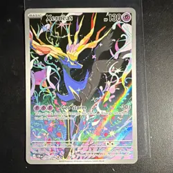 The Pokemon Company Pokemon TCG Crown Zenith Xerneas 091/086 Holo Rare ENG 2023 - Image 1