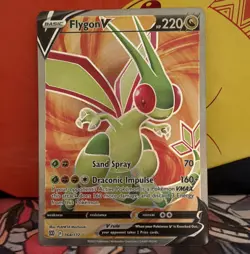 The Pokemon Company Pokemon TCG Swsh09 Flygon V 164/172 UR Full Art Holo EN 220 - Image 1