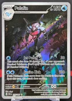 Pokemon Palafin #225/091 English Paldean Fates - Image 1