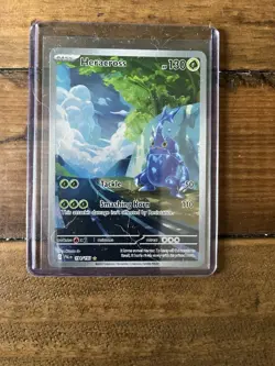 Pokemon Heracross 194/193 Sv02 Paldea Evolved Illustration Rare Holo Full Art - Image 1