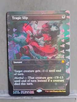 Tragic Slip (Borderless); Foil; Special Guests - Image 1