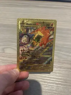 2022 Pokemon Charizard V Star Gold Medallion Limited Edition SWSH262 Promo Rare - Image 1