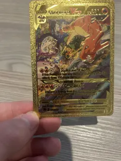 2022 Pokemon Charizard V Star Gold Medallion Limited Edition SWSH262 Promo Rare - Image 2