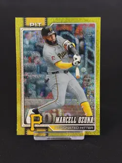 Topps 2026 Series 2 Marcell Ozuna #580 Yellow Holo Foil Pirates /399 Color Match - Image 1