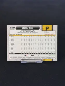 Topps 2026 Series 2 Marcell Ozuna #580 Yellow Holo Foil Pirates /399 Color Match - Image 2
