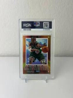 1996-97 Skybox E-X 2000 #4 Antoine Walker Credentials /499 PSA 8 Celtics - Image 2