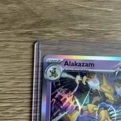Pokemon TCG * Mega Evolution * 56/132 Alakazam HOLO RARE * FRESH PK - Image 4