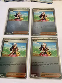 Pokemon TCG Dawn Playset Reverse Holo X4 Cards Phantasmal Flames NM 087/094 - Image 1