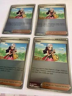Pokemon TCG Dawn Playset Reverse Holo X4 Cards Phantasmal Flames NM 087/094 - Image 2