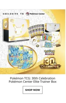 PRESALE *September* Pokemon Center 30th Anniversary ETB Sealed (order confirmed) - Image 2