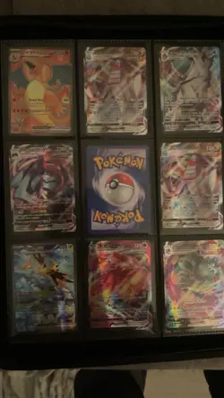 Pokemon TCG Mixed Holo Lot in Binder Pages - Charizard ex, Venusaur ex - Image 2