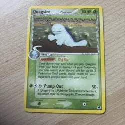 Pokemon Quagsire 21/101 Dragon Frontiers Delta Species LP - Image 1