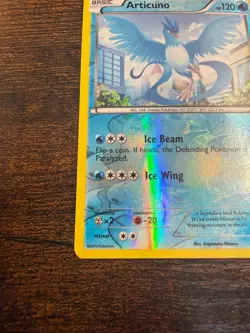 Pokemon Card Articuno LP Legendary Treasures Reverse Holo Rare 32/113 - Image 5