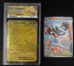 Mega Evolution - Mega Lucario SIR EX 179/132 and Hyper Rare 188/132 bundle - Image 1