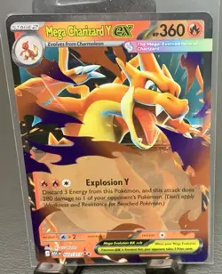Mega Charizard Y ex 022/217 Me: Ascended Heroes Holo - Image 1
